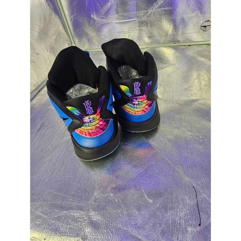 Nike Kyrie Infinity GS Siren Blue Psychic Purple Tie Boys Size 4.5Y